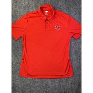 Tampa Bay Buccaneers Shirt Mens XL Red NFL Football Polo TX3 Cool Team Apparel